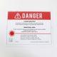 Luvo Laser Radiation Danger Class 4 Laser Product Danger Sign 08304-00