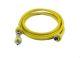 ANVEX Medical Hose 8ft CONDUCTIVE YELLOW 204 cm