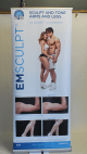 EMSCULPT Sculpt and Tone Arms and Legs Treatment Retractable Vinyl Banner