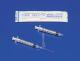 Syringe with Hypodermic Needle Monoject™ 3 mL 25 Gauge 1 Inch Regular Wall NonSafety