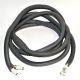 Sciton Laser Water Supply Hose w Male Female Fittings Gray Insulated Tubing 