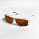 Ellman Univet KTP YAG Laser Safety Glasses PPE Orange Lens OD5 532/1064nm White