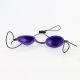 Eagle Pair Laser Patient Safety Goggles Reusable Plastic Eye Shields Purple