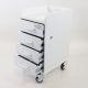 Envy Medical Silkpeel Cart Locking Wheels and Drawer Trolley Stand Station