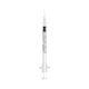 Tuberculin Syringe with Needle Sol-Care™ 0.5 mL 27 Gauge 1/2 Inch Regular Wall Retractable Safety Needle