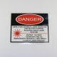 Diode 810 YAG 1064 Laser Treatment Danger Eye Protection Warning Sign 8.5x11
