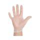 Exam Glove Halyard™ Medium NonSterile Vinyl Standard Cuff Length Smooth Clear Not Rated