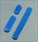 Finger Splint Without Fastening Left or Right Hand Blue / Silver