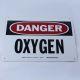 Oxygen Room Danger Safety Warning Sign Poster 10x14 Posterboard 20651PLL - USED