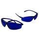 Dark Blue Infrared Safety Glasses Z.822 - 2 Pair PPE