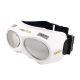 LaserVision CO2 Laser Operator Eyewear Safety Goggles PPE Clear White OD 6+