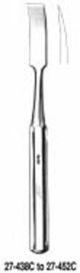 Osteotome Miltex® Hibbs 9.5 mm Curved Blade OR Grade Stainless Steel NonSterile 9 Inch Length