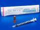 Tuberculin Syringe with Needle Monoject™ 1 mL 28 Gauge 1/2 Inch Regular Wall NonSafety