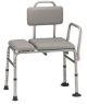 Alimed Bath Transfer Bench Arm Rail 17 to 21 Inch Seat Height 400 lbs. Weight Capacity