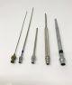 Cannula Surgical Needle Lot of 4 Stainless Steel w/Handle Canula Cannulae SS