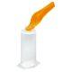 Safety Blood Collection Tube Holder RELI® Orange / Translucent, NonSterile, Single Use For use with Conventional Mulitple Sample Blood Collection Needles up to 1-1/2 Inch Length