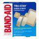 Adhesive Strip Band-Aid® (2) 2-1/4 X 3 Inch / (30) 3/4 X 3 Inch / (34) 5/8 X 2-1/4 Inch / (14)7/8 X 7/8 Inch Plastic Assorted Shapes Tan Sterile