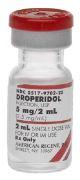 Droperidol 2.5 mg / mL Injection Single Dose Vial 2 mL