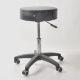 Master Massage Rolling 5 Wheel Exam Black Padded Chair Clinic Aesthecian Office