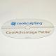 Zeltiq CoolSculpting CoolAdvantage Petite Template Clear Marking Card 206091-A