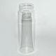 Dermalinfusion Clear Glass Waste Jar Threaded 2 3/8