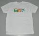 WHITE Shirt Powered By MRP Size L Large NEW Short Sleeve T-Shirt