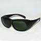 IPL Laser Operator Safety Glasses Eyewear 200-1400nm LP S Green Tint Black Frame