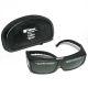 Laser Safety Glasses 810 Diode 1064 1440 YAG 1540 Erbium Green Tint Black Frame