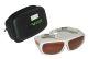 Laser Operator Safety Glasses Protective Eyewear 532 1064 Nd YAG Orange Tint