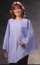 Exam Cape Blue One Size Fits Most Front Opening Without Closure