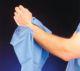 O.R. Towel Curity® 17 W X 27 L Inch Blue Sterile