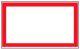 Blank Label Barkley® Multipurpose Label Red, White 1-1/2 X 2-1/2 Inch