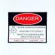IPL Ultraviolet Treatment Room Danger Warning Safety Sign 8.5