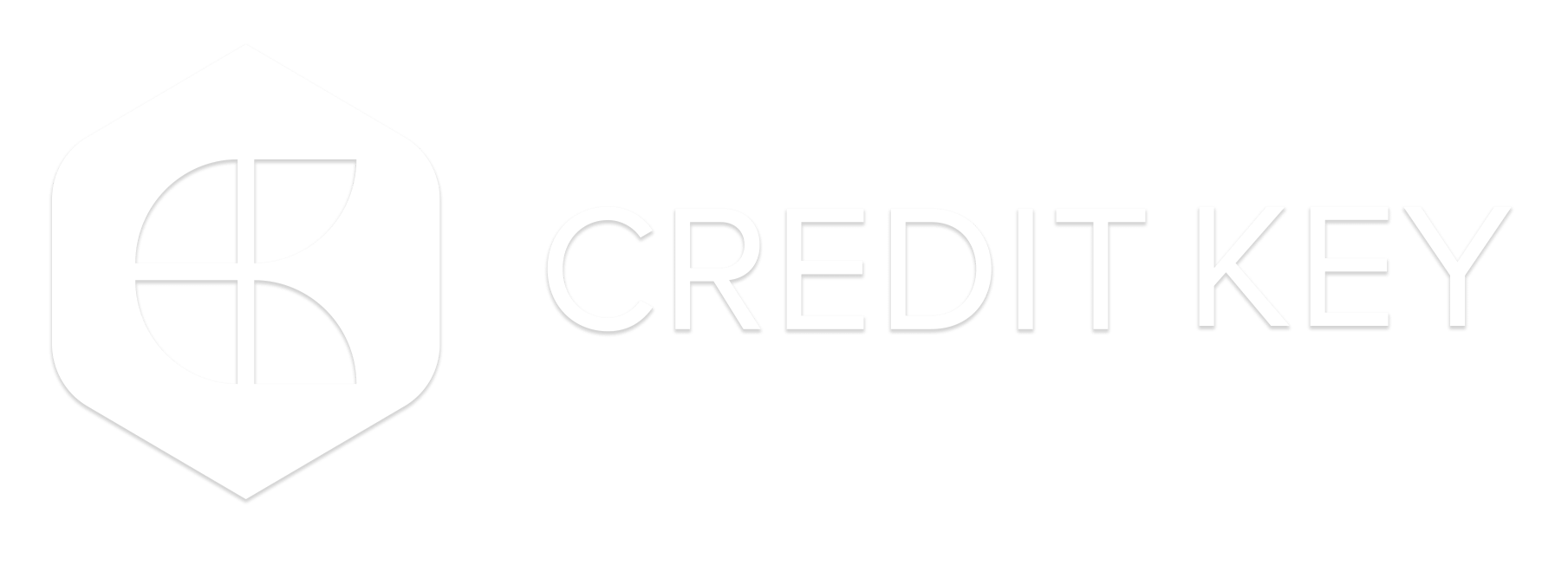 credit key white logo